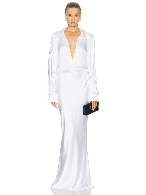 Super Oversized Boyfriend Shirt Gown