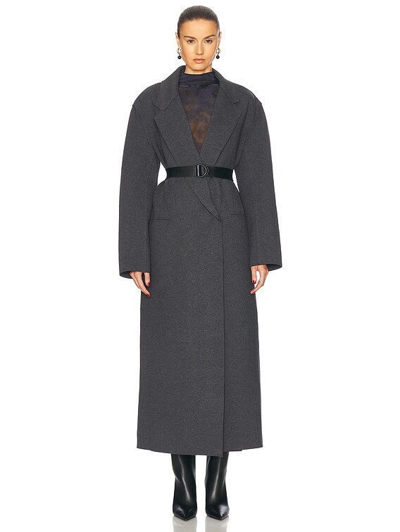 Oversized Double Breasted Coat