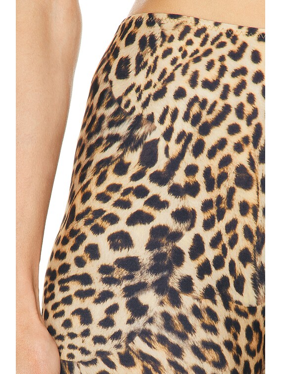 Norma Kamali Capri Legging in Cheetah Patch | FWRD