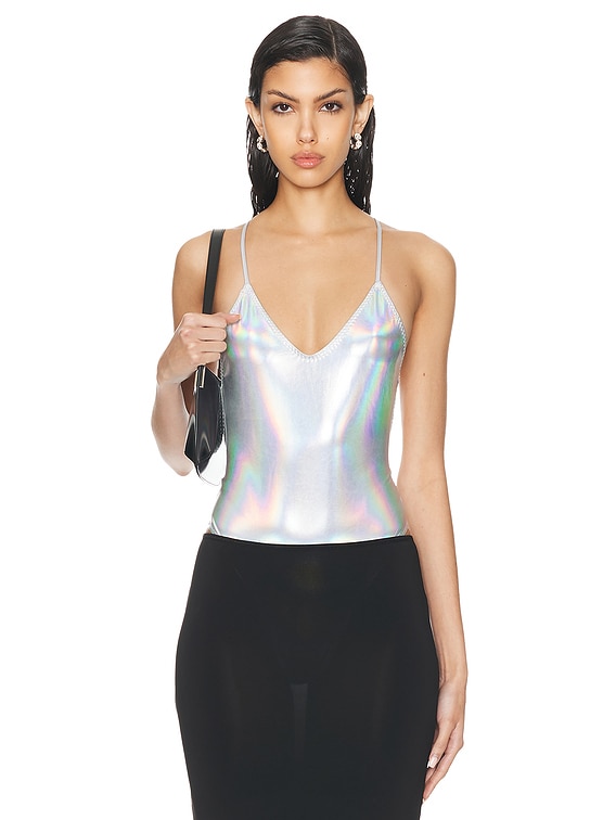 インナー・ルームウェアその他 Norma Kamali SS25 SLIP MIO BODYSUIT (KK125X PLP23833) LOW BACK FARA SLIP MIO – Bronze – Norma Kamali