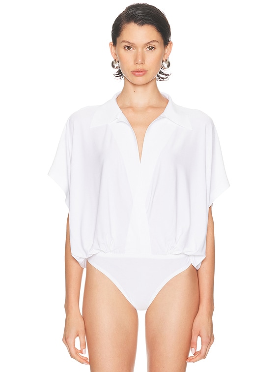 Super Oversized Sleeveless Boyfriend Bodysuit
