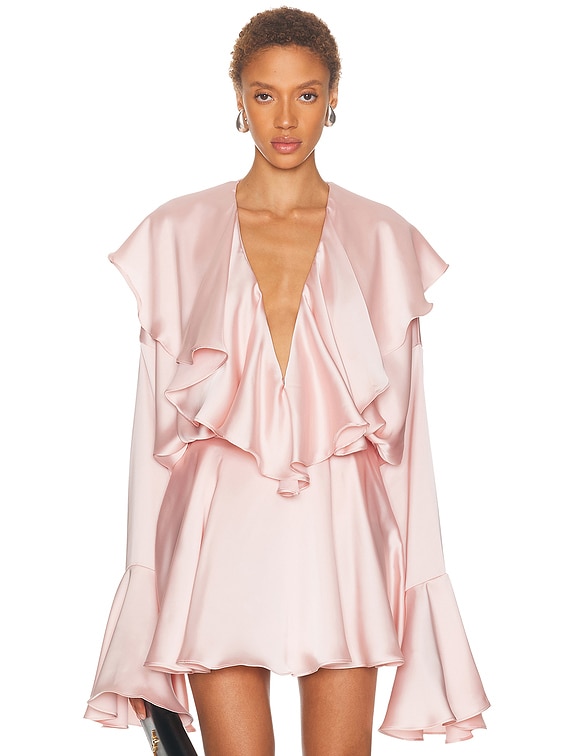 pink bodysuit dress Contour Double Lined Strapless Bodysuit - Light Pink