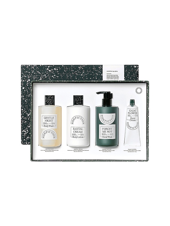 NONFICTION Best Gift Set in Gentle Night, Santa Cream, Forget Me