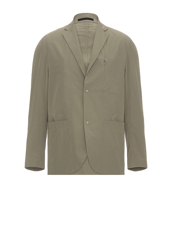 Norse Projects Emil Travel Light Blazer in Concrete Grey | FWRD