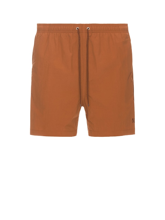 Norse Projects スイムショートパンツ - Red Ochre | FWRD