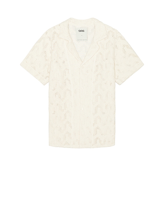 トップス OAS/ Atlas Cuba Crochet Shirt (Lace) OAS Atlas Cuba Crochet Shirt | Shopbop