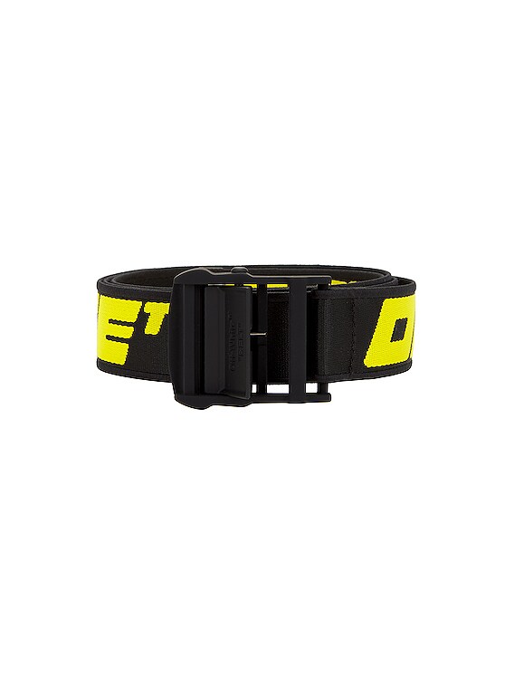 OFF-WHITE H35 Tape Industrial Belt Black/Yellow