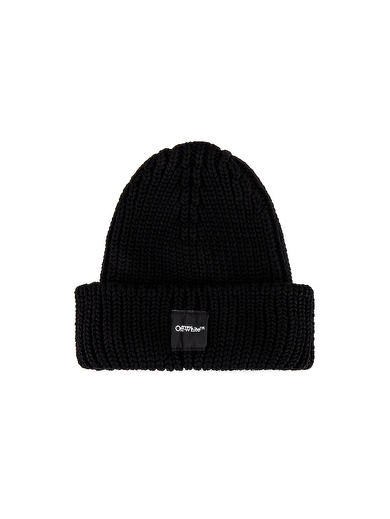 20fw aw Supreme Wide Rib Beanie Black 黒