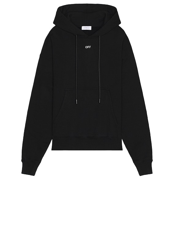 【Off-White】Off Stamp Skate Hoodie OFF-WHITE - Off Stamp Skate Cotton Hoodie Off-White