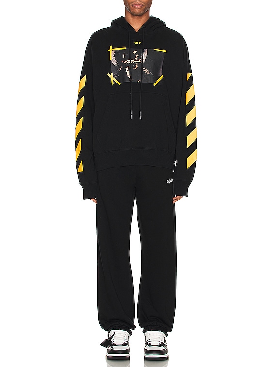 Off white diagonal arrow hoodie hotsell