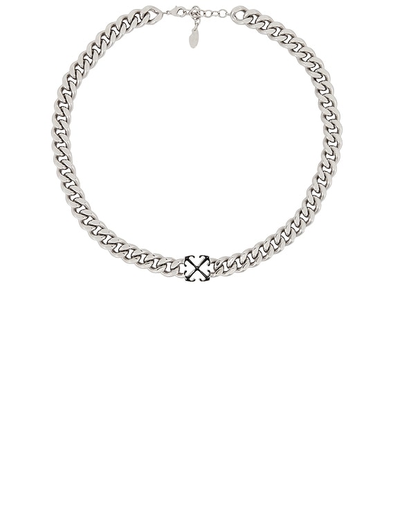 ♦Off-White♦シルバー＆ブラック アロー ネックレス 楽天市場】Off White オフホワイト ARROW NECKLACE アロー