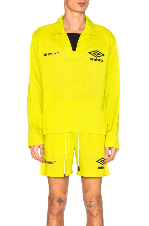 off white umbro jacket