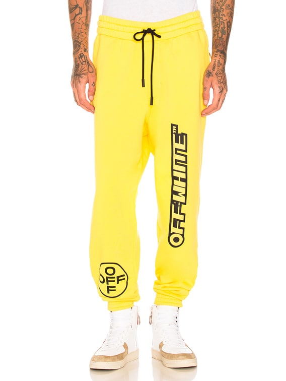 Off white fashion temperature sweatpants