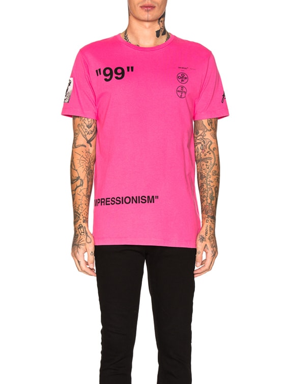 off white boat tee