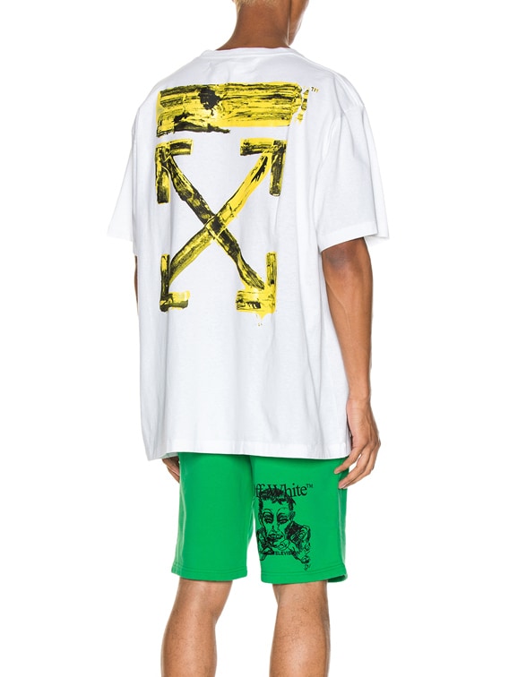 off white acrylic arrows tee