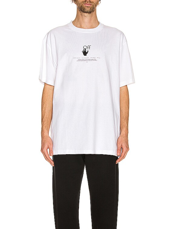 Off-White c/o Virgil Abloh Offf Graffiti Logo T-shirt in White for