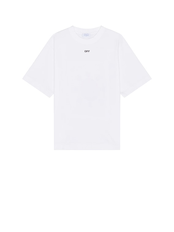 OFF-WHITE Sun Moon Skate T-Shirt in White | FWRD
