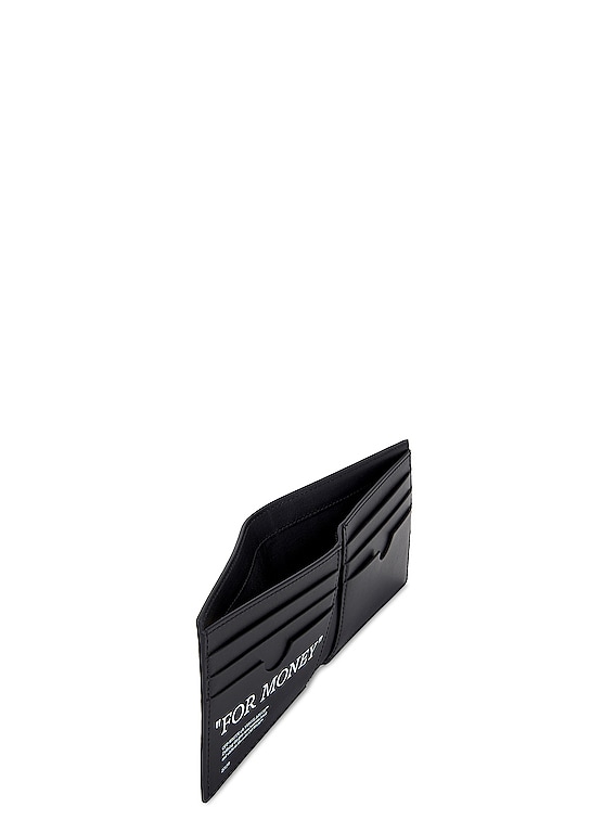 Off-White ブラック ウォレットチェーン \"FOR MONEY\" OFF-WHITE Chain Wallet 