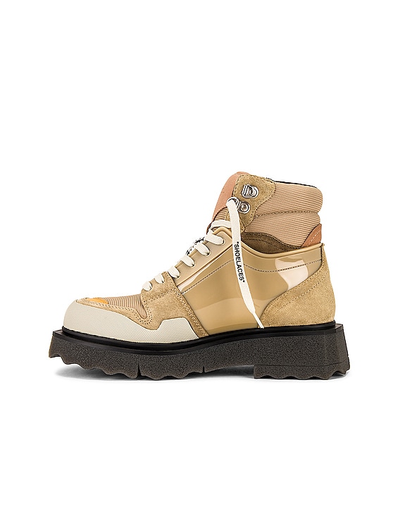 OFF-WHITE HIKING スニーカーブーツ - Beige | FWRD