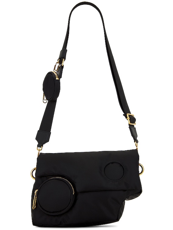 Burrow Zipped Pouch in black