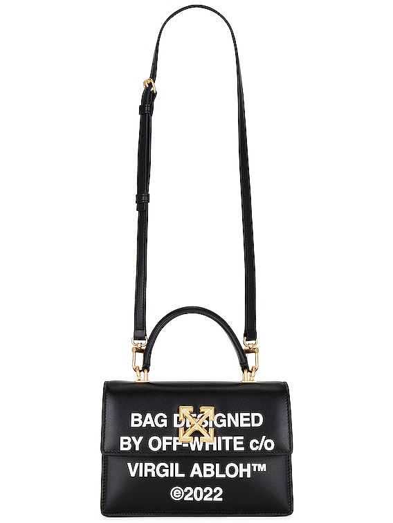 Shop Off-White's Jitney Purse in Black and White