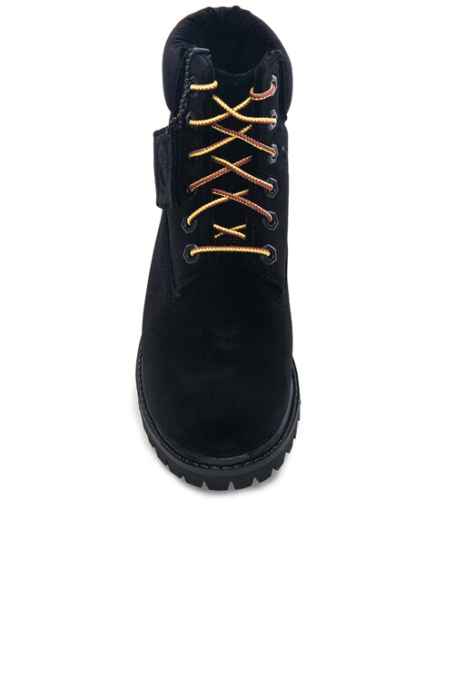 off white black timberlands