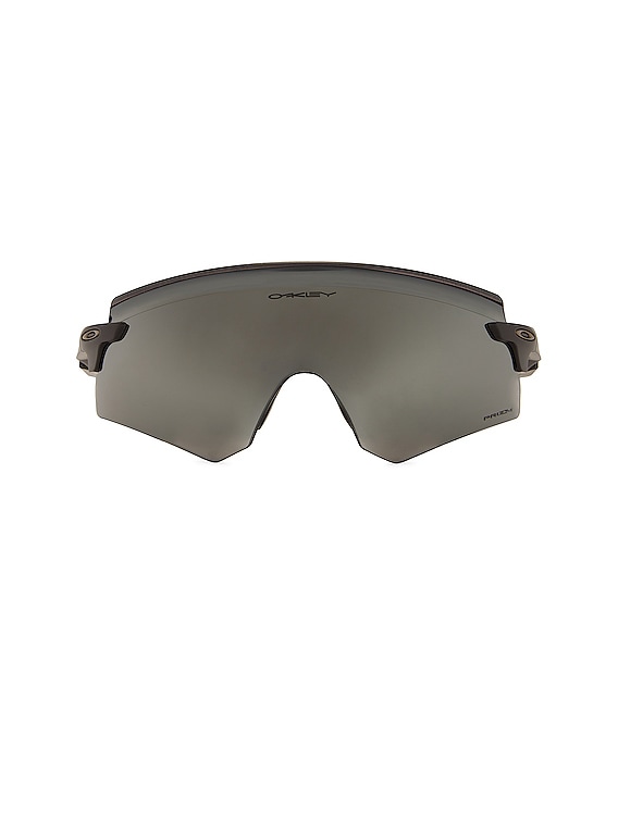 Oakley Encoder Sunglasses in Black & Grey in Matte Black & Prizm
