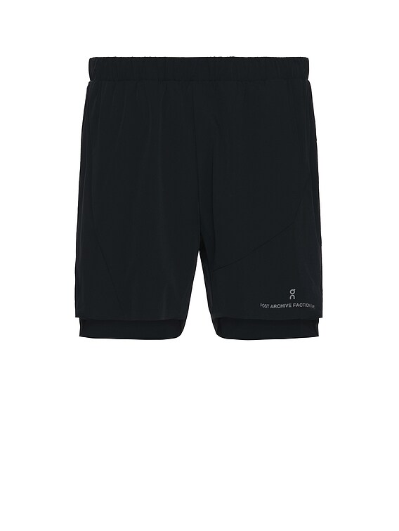 On x Post Archive Faction (PAF) Shorts in Black | FWRD