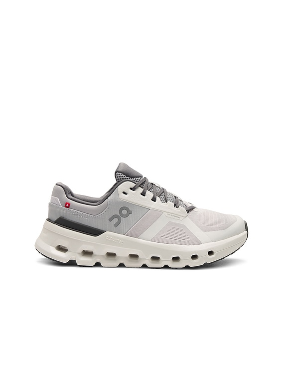 On Cloudrunner 2 Sneaker in Frost & White | FWRD
