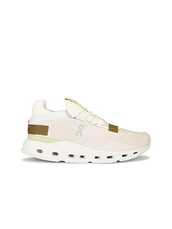 On Cloudnova Sneaker in Moon & Ice | FWRD