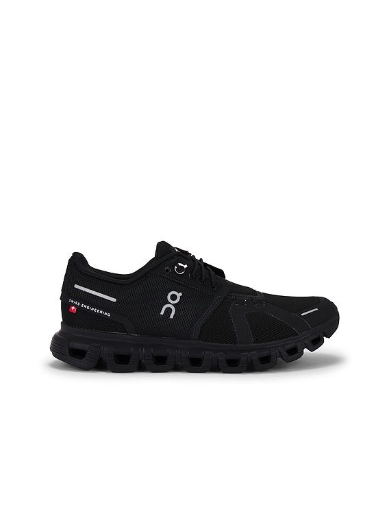 On Cloud 6 Sneaker in Black | FWRD