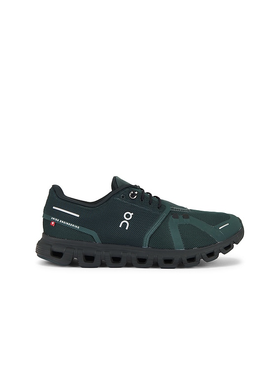 On Cloud 6 Sneakers in Evergreen & Black | FWRD