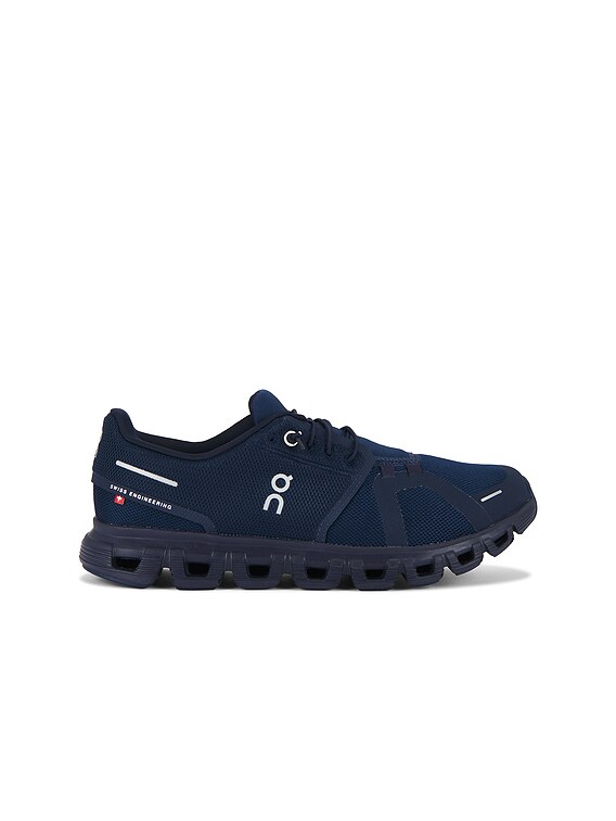 On Cloud 6 Sneakers in Midnight & Ink | FWRD