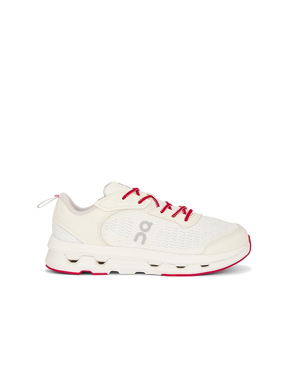 On x Zendaya Cloudzone Moon Sneaker in Ivory & Wolf | FWRD