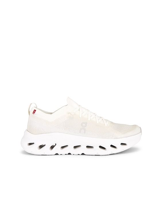 On x Zendaya Cloudtilt Moon Sneaker in White & Frost | FWRD