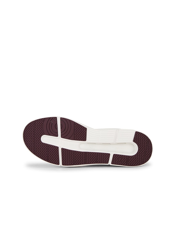 On The Roger Centre Court in Ivory & Maroon | FWRD