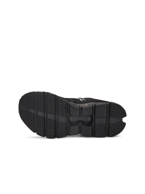 On Cloud X 4 Sneaker in Black & Eclipse | FWRD