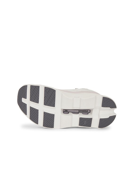On Cloudmonster Void Sneaker in Ivory & Wolf | FWRD