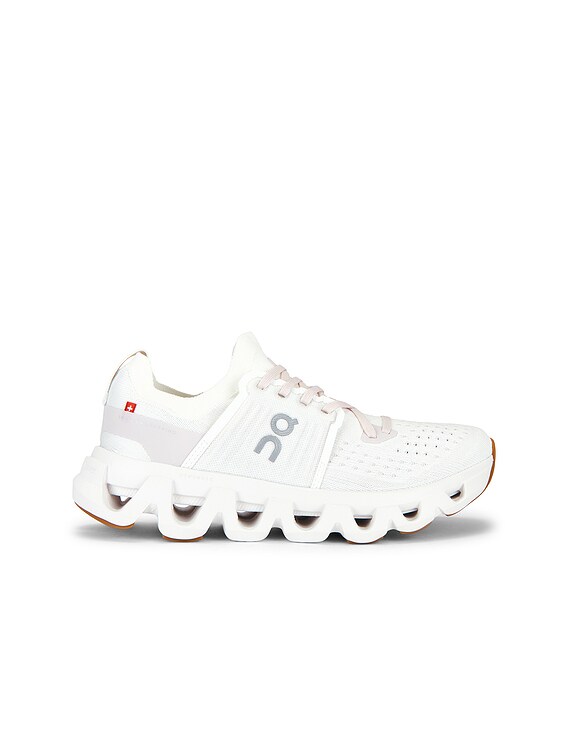 On Cloudswift 4 Sneaker in White & Lily | FWRD