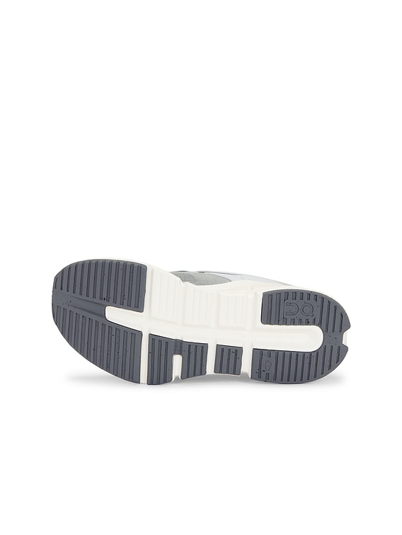 On Cloudnova Rift Sneaker in Alloy & Glacier | FWRD