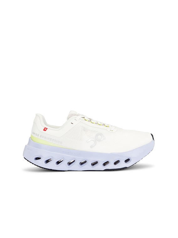On Cloudsurfer Next Sneaker in Ivory & Nimbus | FWRD