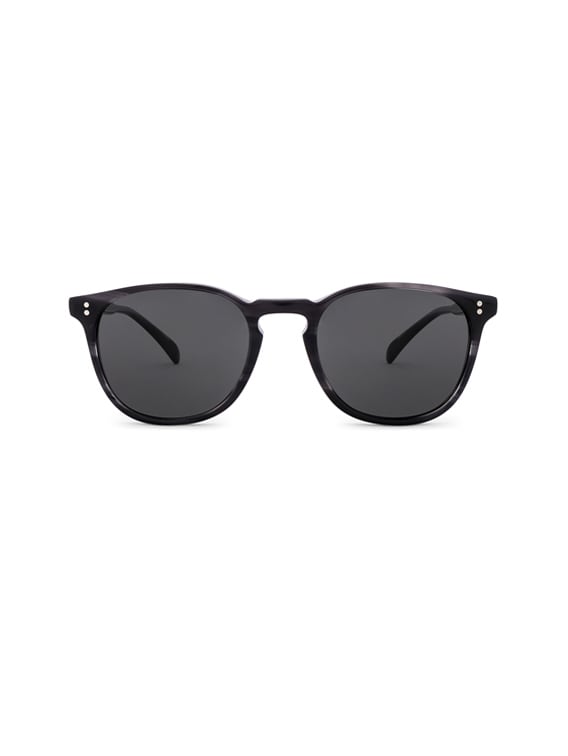 Oliver Peoples Finley Esq. Sun in Charcoal Tortoise | FWRD