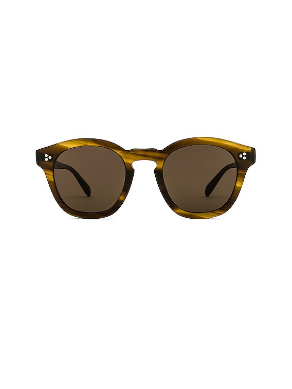 Oliver Peoples Boudreau L.A.Sunglasses in Bark | FWRD