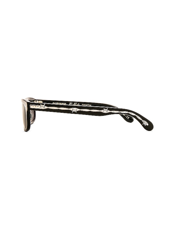 Oliver Peoples x Fai Khadra Sunglasses in Black & Midnight Express