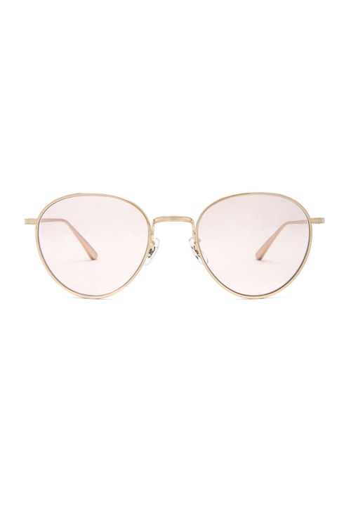 Oliver Peoples x The Row Brownstone 2 Sunglasses in Brushed Gold