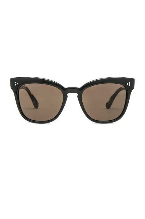 Oliver Peoples Marianela Sunglasses in Black | FWRD