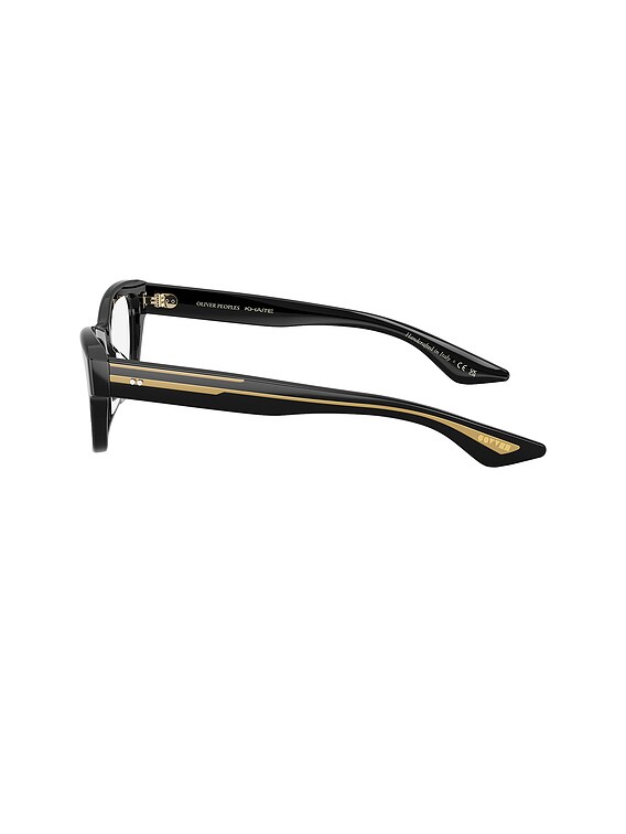 Oliver Peoples X Khaite 1953RX Eyeglasses in Black | FWRD