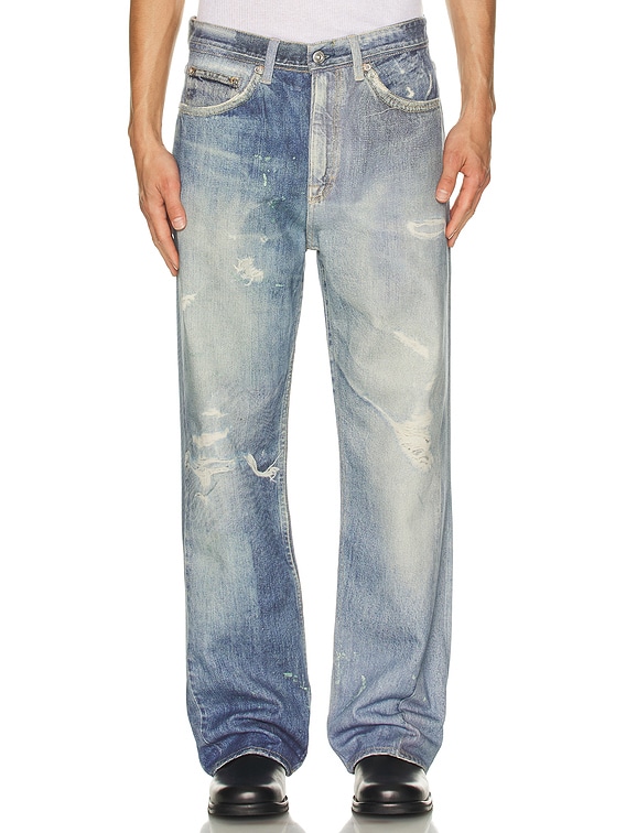 Our Legacy Third Cut in Digital Denim Print | FWRD
