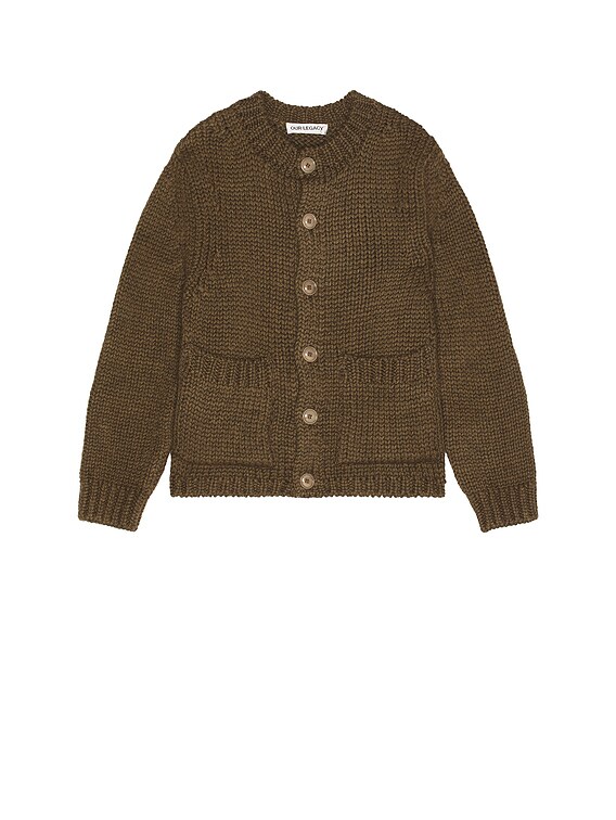 Our Legacy Over Cardigan in Olive | FWRD