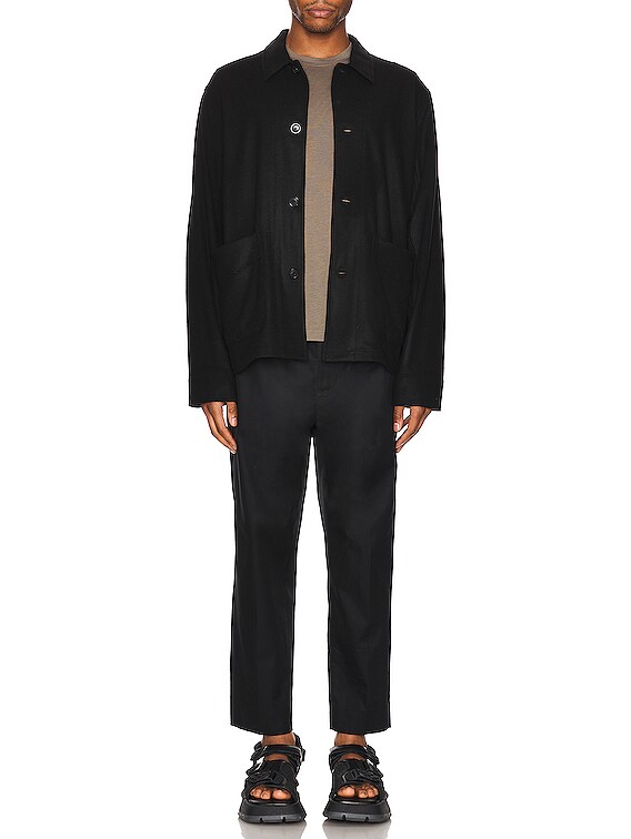 Our Legacy Archive Box Jacket in Black | FWRD